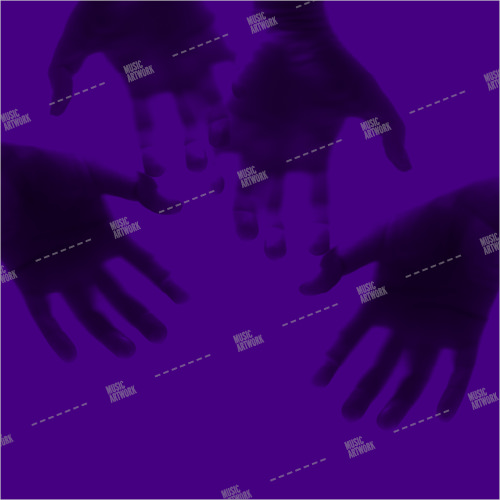 purple album art with hands