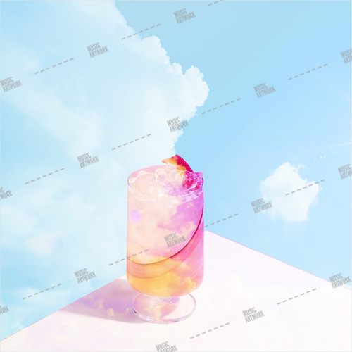 album art drink, sky, glass
