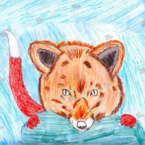 fox painting