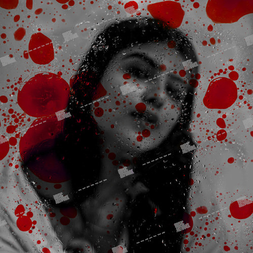girl and blood