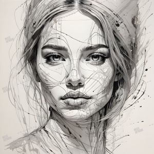woman face art