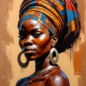 african woman