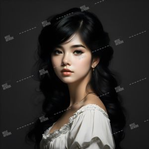 woman portrait asian